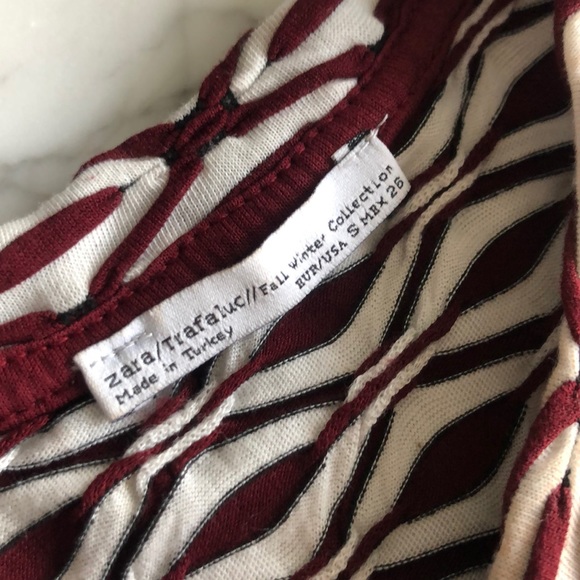 Zara Textured Geometric Dress - Picture 3 of 6